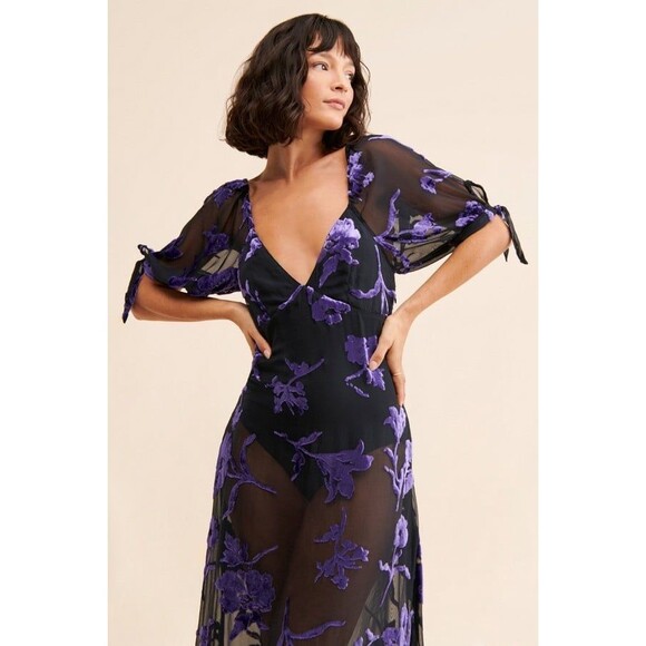 Free People Dahlia Maxi Dress Small - Picture 3 of 9